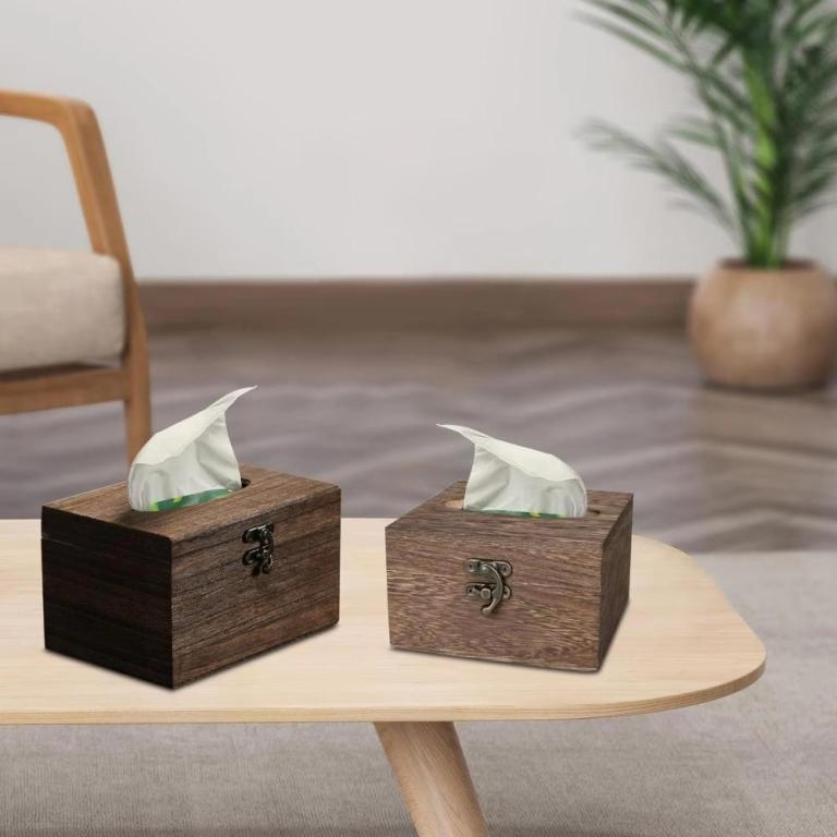 YONGWANG Tissue Box, Treasure Box Design Rectangular/Square … in Pasir Ris - Image 1