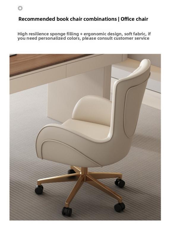 Modern Computer Table Cream Style Laptop Table Light Luxury … in Bishan - Image 1