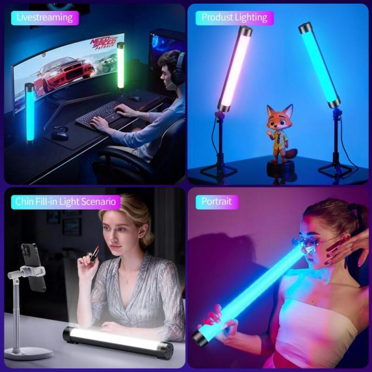 Magnetic Handheld Light Wand Full RGB Mini LED Video Light … in Pasir Ris - Image 1