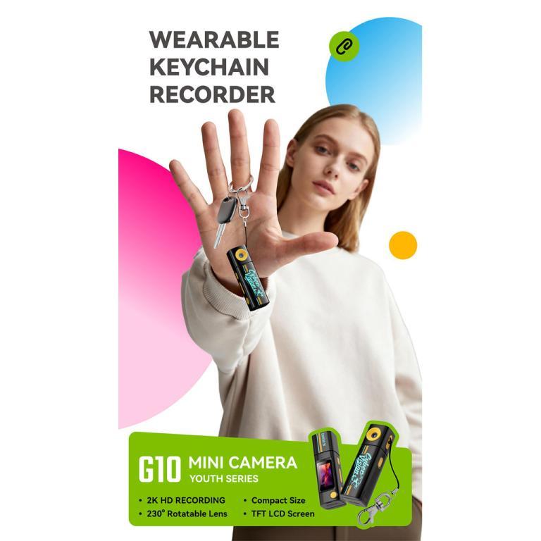 Keychain Camera, Tiny Digital Retro Video HD 2K Small … in Mandai - Image 1