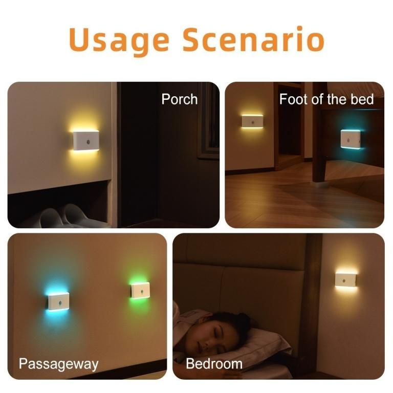 ZENDEN​ LED Motion Sensor Night Light, Motion Sensor … in North-Eastern Islands - Image 1