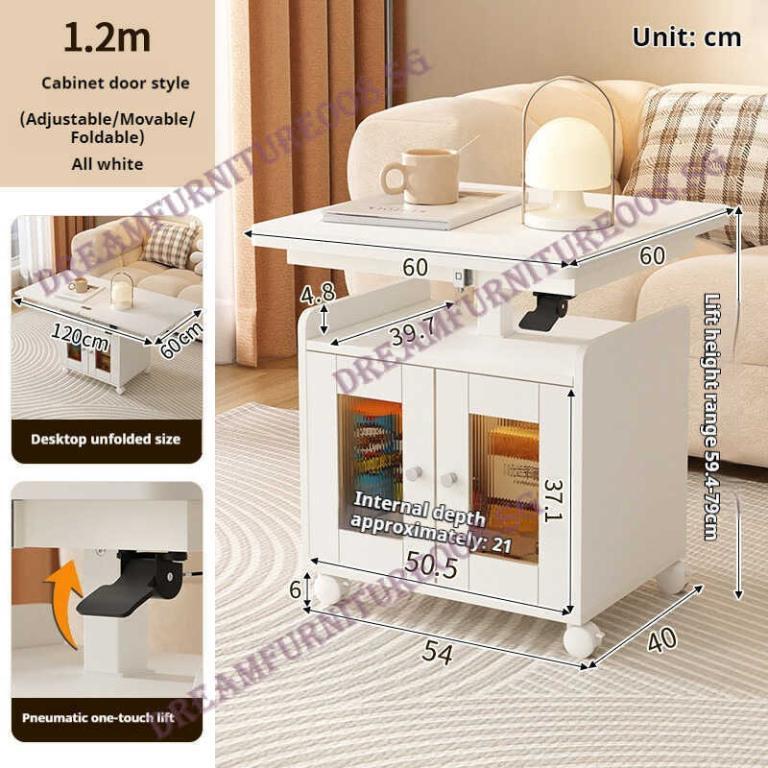 008 Mobile Coffee Table Dining Table Dual-use Household … in Bishan - Image 1