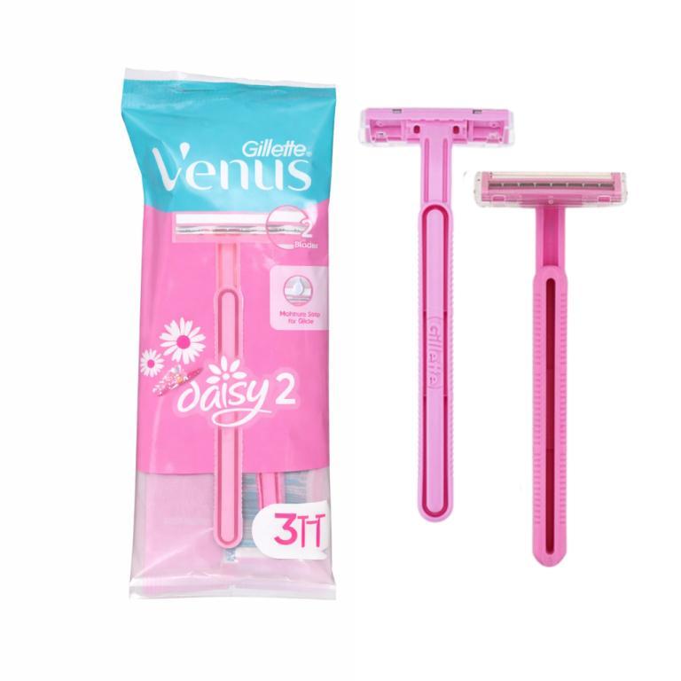 Gillette Daisy Disposable Razor for Women - Ultragrip 3pcs … in Sembawang - Image 1