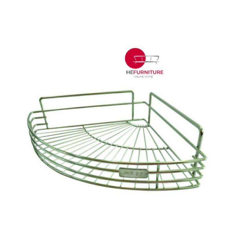 SUS304 Triangular Corner Shelf 1 Layer in Geylang - Image 1