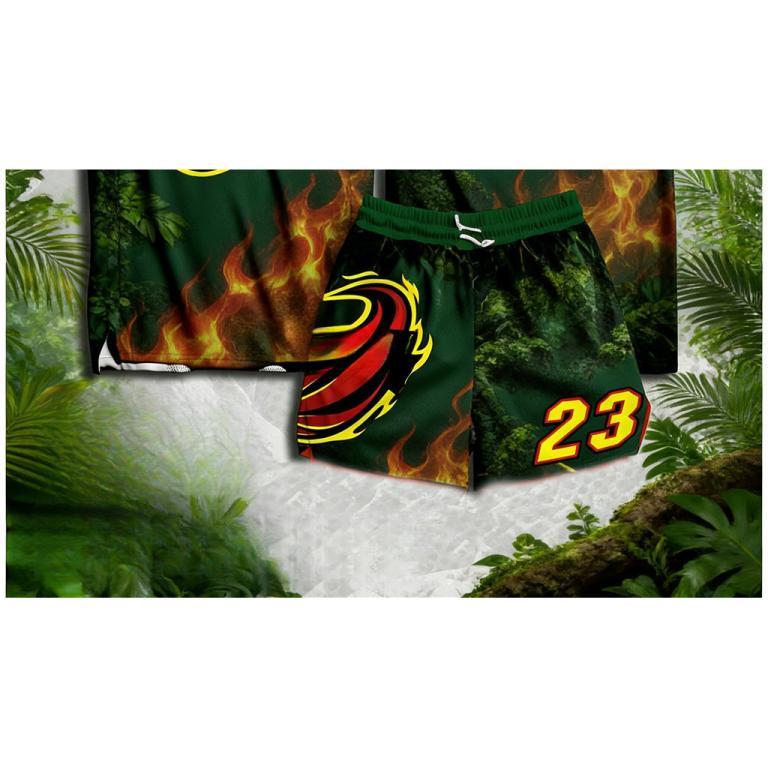 [Free Custom Name & Number]Full Sublimation Basketball Set … in Woodlands - Image 1