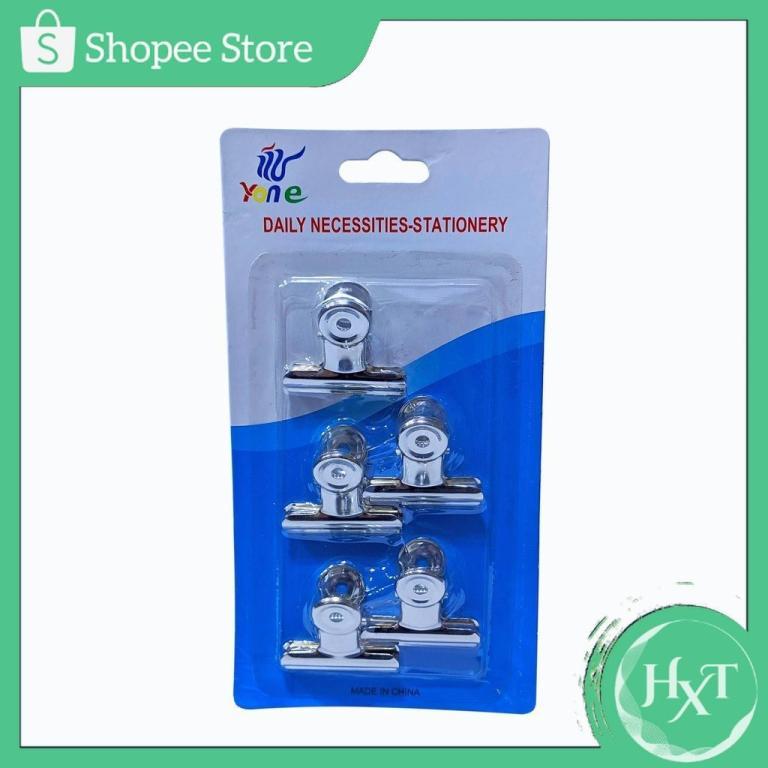 1pack Metal /plastic Colored Multipurpose Binder Clips File … in Mandai - Image 1