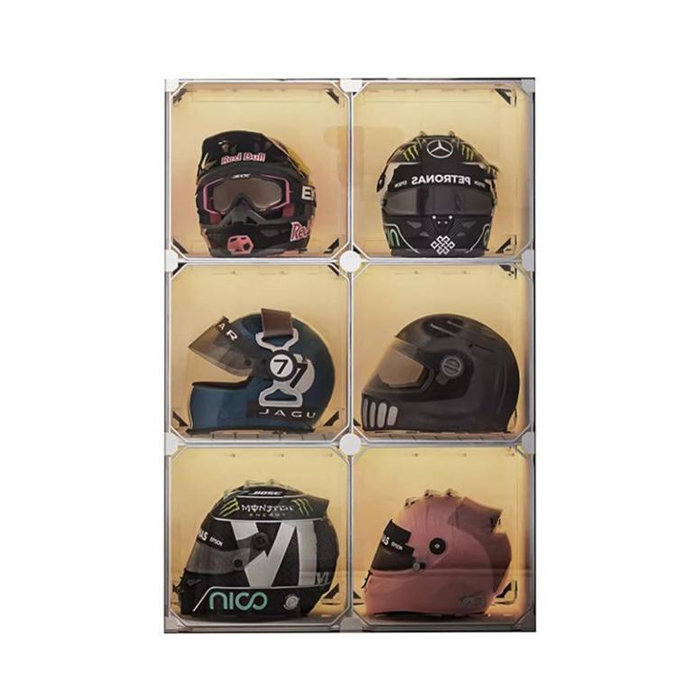 Helmet Storage Rack Motorcycle Hat Storage Cabinet … in Sembawang - Image 1