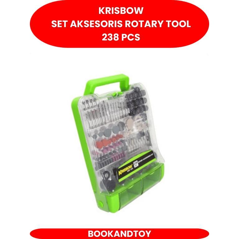 Krisbow Rotary Tool Accessories Set 238 Pcs in Mandai - Image 1