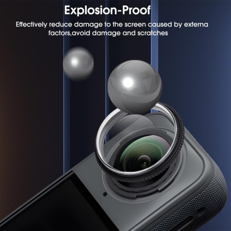 Lens Screen Protector for Insta360 X5 Tempered Glass Screen … in North-Eastern Islands - Image 1