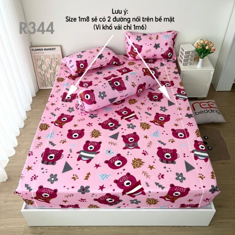 Cold elastic bed sheet set 4 Piece R344 3D printed REE … in Pasir Ris - Image 1