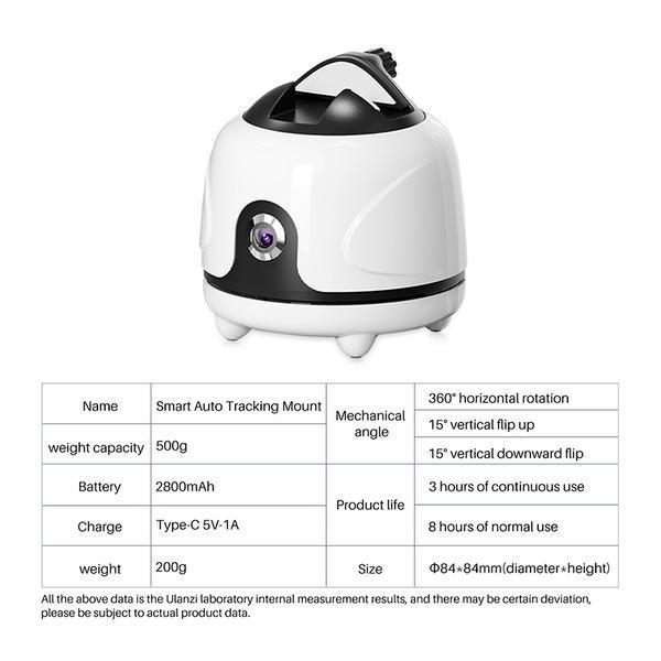 Ulanzi Smart Auto Tracking Mount in Mandai - Image 1