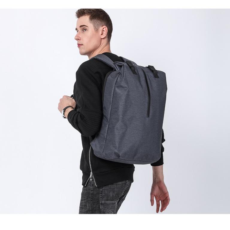 Double Minimalist 15.6 Inch Computer Backpack in Woodlands - Image 1