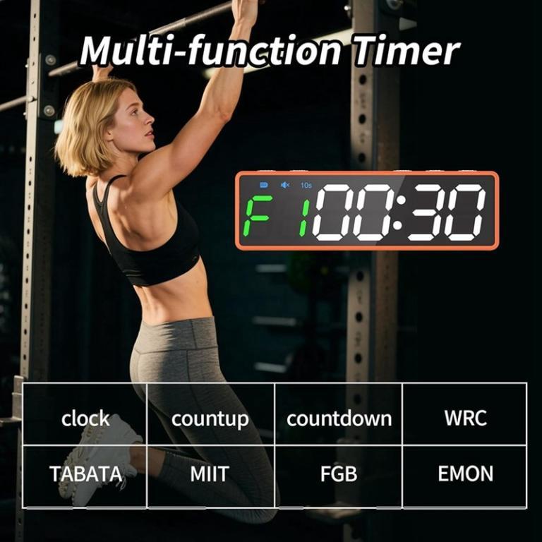 Mini Portable Gym Timer Clock, Workout Interval Timer, … in Woodlands - Image 1