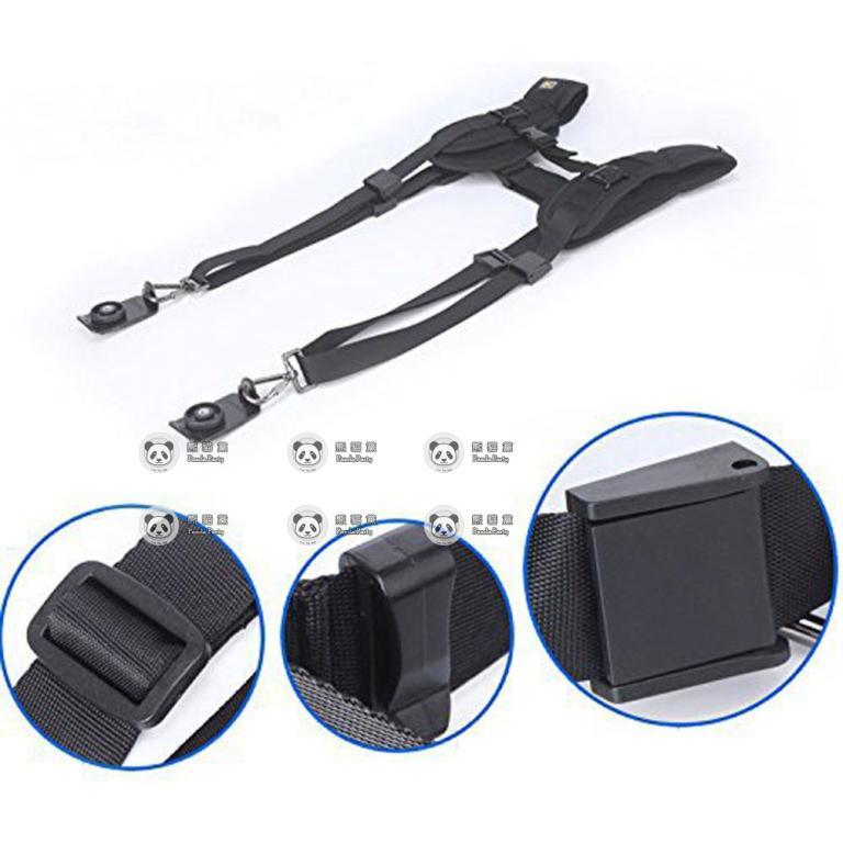 Camera Strap Double Shoulder Fast Gunner Decompression … in Pasir Ris - Image 1