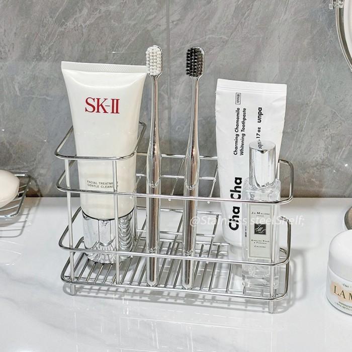 Bathroom Countertop, High-end Storage Rack, Toothbrush … in Toa Payoh - Image 1