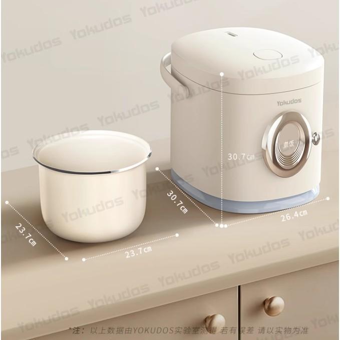 YOKUDOS Rice Cooker 1.2L Small Electric Cooker Stew Pot … in North-Eastern Islands - Image 1