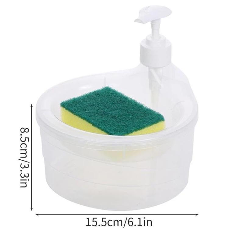 Soap Dispenser and Sponge Rack with User-Friendly Design … in Toa Payoh - Image 1
