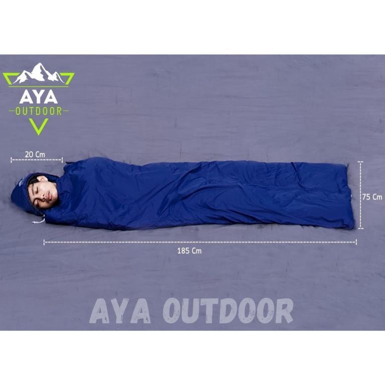 SLEEPING BAG DACRON THICK CAMPING OUTDOOR SLEEPING BAG RIR … in Woodlands - Image 1