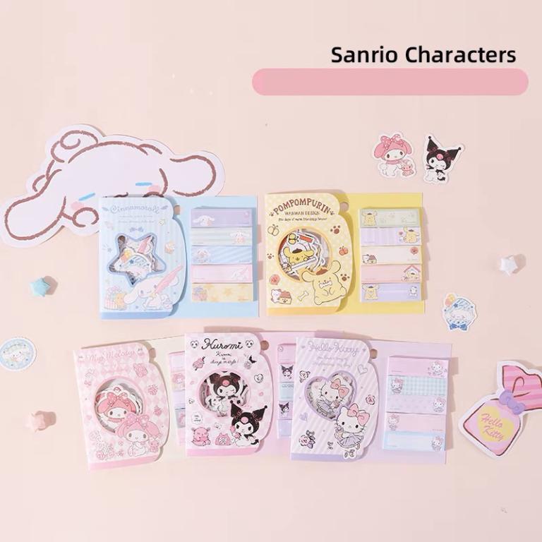 Sanrio Sticky Note Sticker Set / Cute Character Bookmark in North-Eastern Islands - Image 1