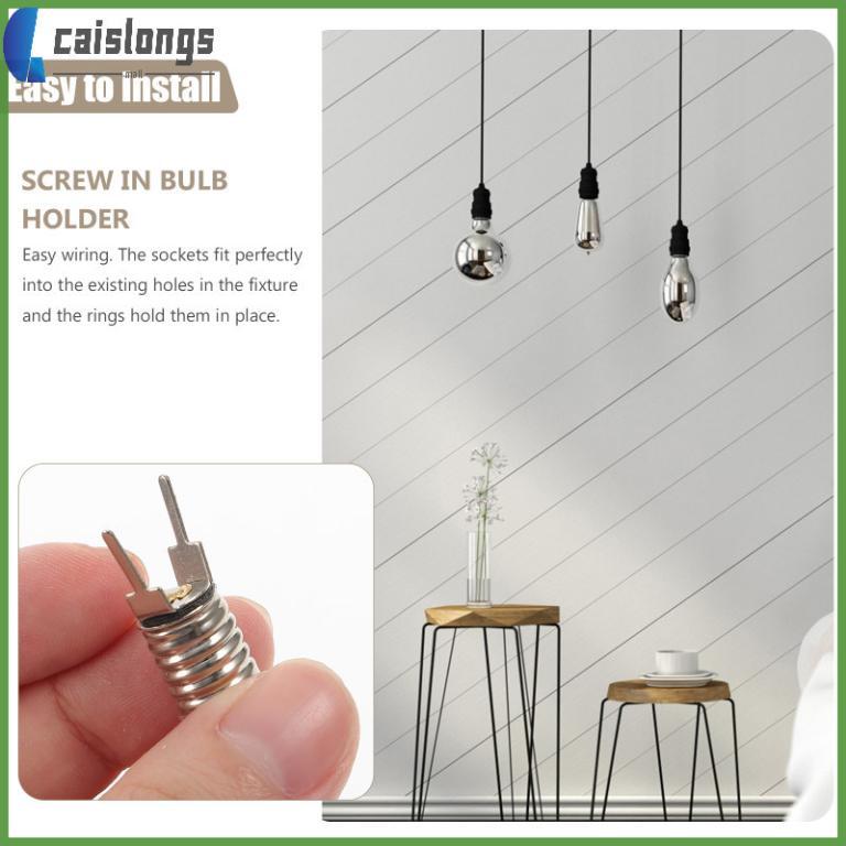 ???? 10pcs E10 Mini LED Bulb Socket Adapters with Lamp Base … in Sembawang - Image 1