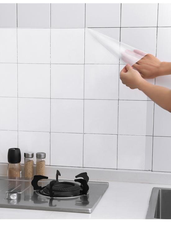 Kitchen Wall Decor Sticker – Waterproof Oil Splash … in Bukit Batok - Image 1