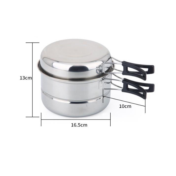 MultiFunctional 3pcs Set Stainless Steel Cookware 1.6L … in Bukit Batok - Image 1