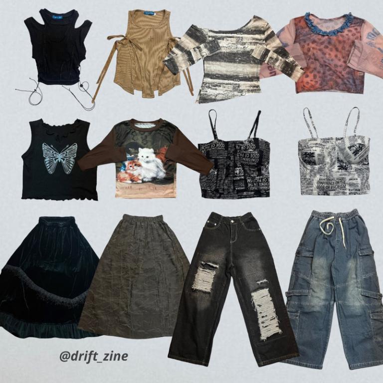 Drift Selection Racing Jacket Y2K Transparent Yarn Blouse … in North-Eastern Islands - Image 1