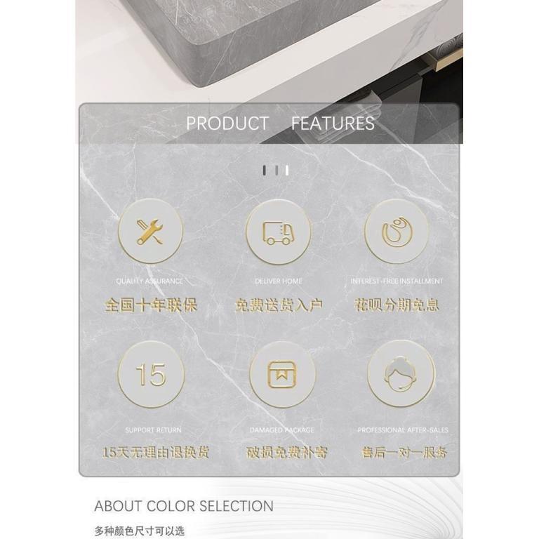 Nordic Style Ceramic Countertop Basin Marble Pattern … in Toa Payoh - Image 1