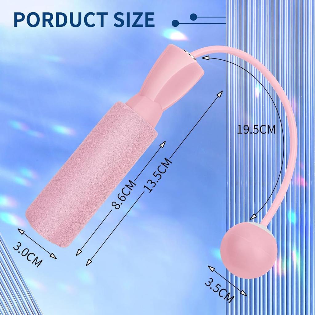 LINGPENG Weighted Cordless Jump Rope, Fitness Skipping Rope … in Mandai - Image 1
