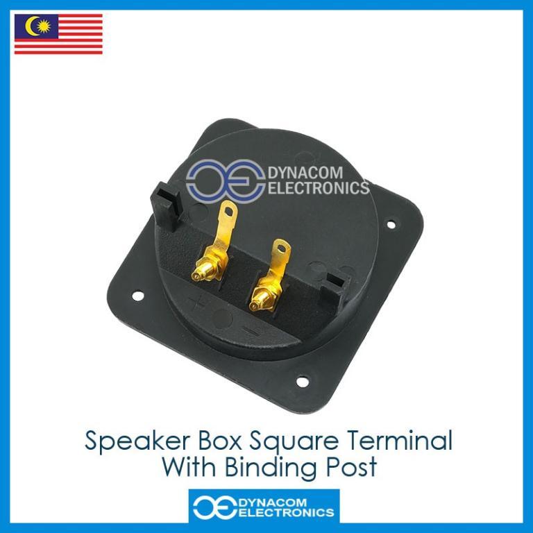 Speaker Box Square Terminal With Binding Post Terminal … in North-Eastern Islands - Image 1