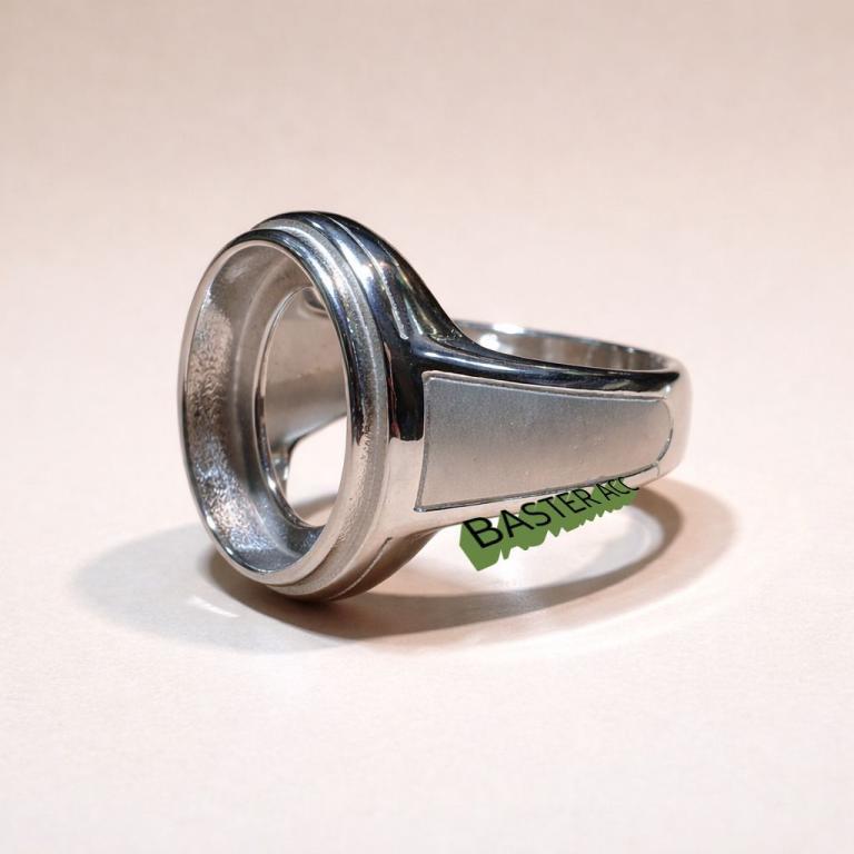 Ring DM 13X18 SUPER QUALITY TITANIUM DOFF RING Matte … in Bishan - Image 1