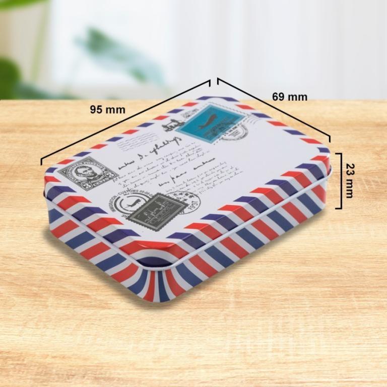 Creative Cases Storage Box Vintage Tinplate EnvelopeDesign … in Sembawang - Image 1