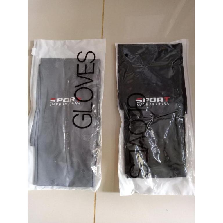 HALF-FINGER ICE SILK SUN PROTECTION ARM SLEEVES OUTDOOR FOR … in Bukit Batok - Image 1