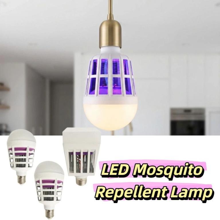 HARRIETT Mosquito Trap Lamp, E27 Lamp Electronic Light Bulb … in Sembawang - Image 1
