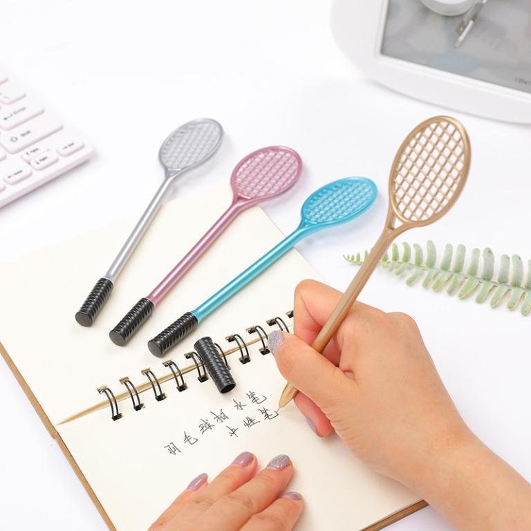 Simulation Tennis Racket Style Gel Pen 0.5MM Black Creative … in North-Eastern Islands - Image 1