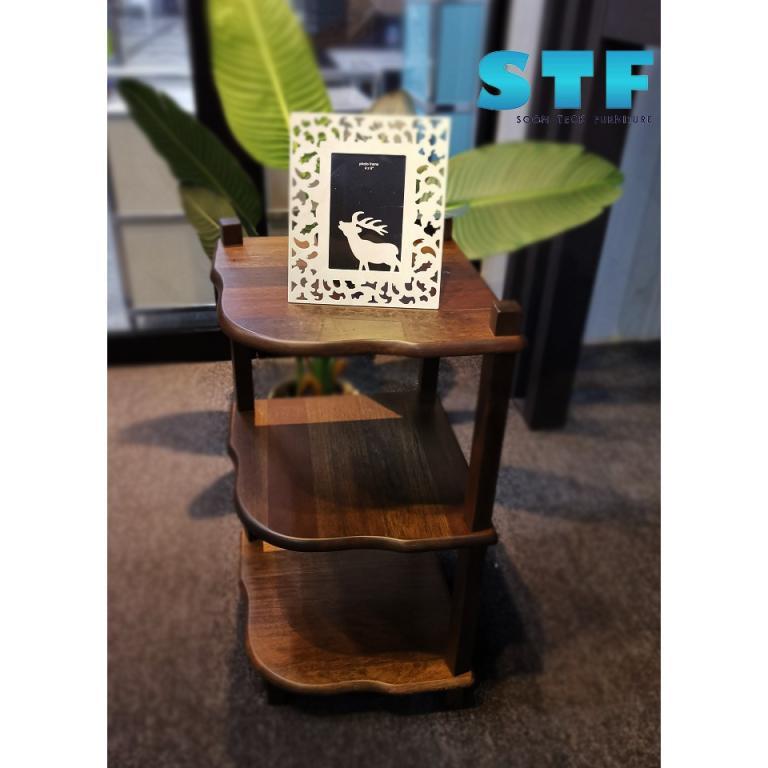 STF - 3 Tier Corner Shelves / Corner Rack / Display Rack … in Geylang - Image 1