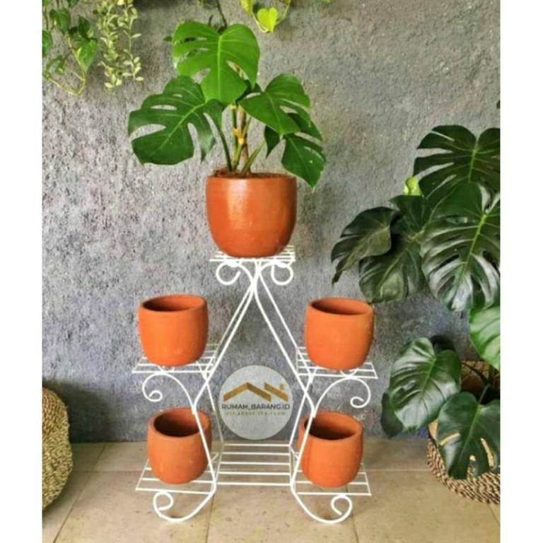 6 STACKING FLOWER RACK / LATEST MODEL A STANDING POT / … in Sembawang - Image 1