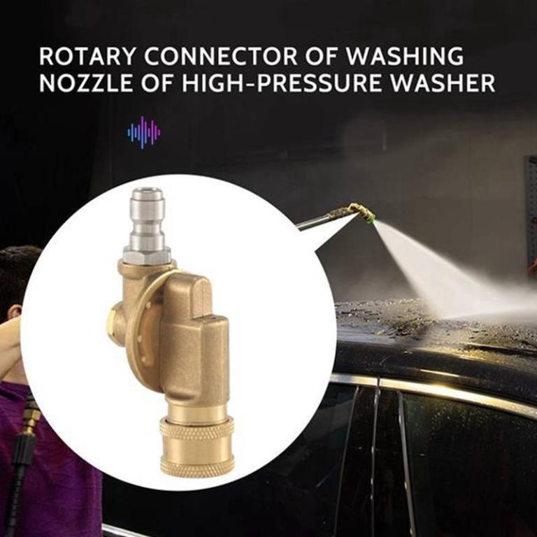 Pivoting Coupler For Pressure Washer Nozzle Gutter Cleaner … in Woodlands - Image 1