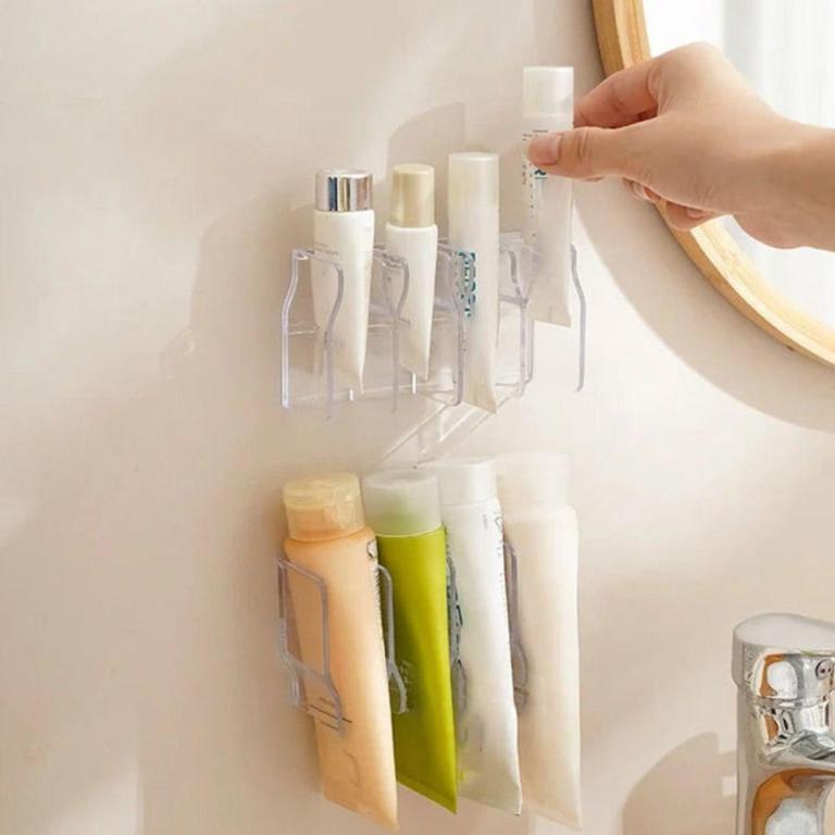 PRASI Wall-Mounted Storage Rack, Large Capacity No Punching … in North-Eastern Islands - Image 1