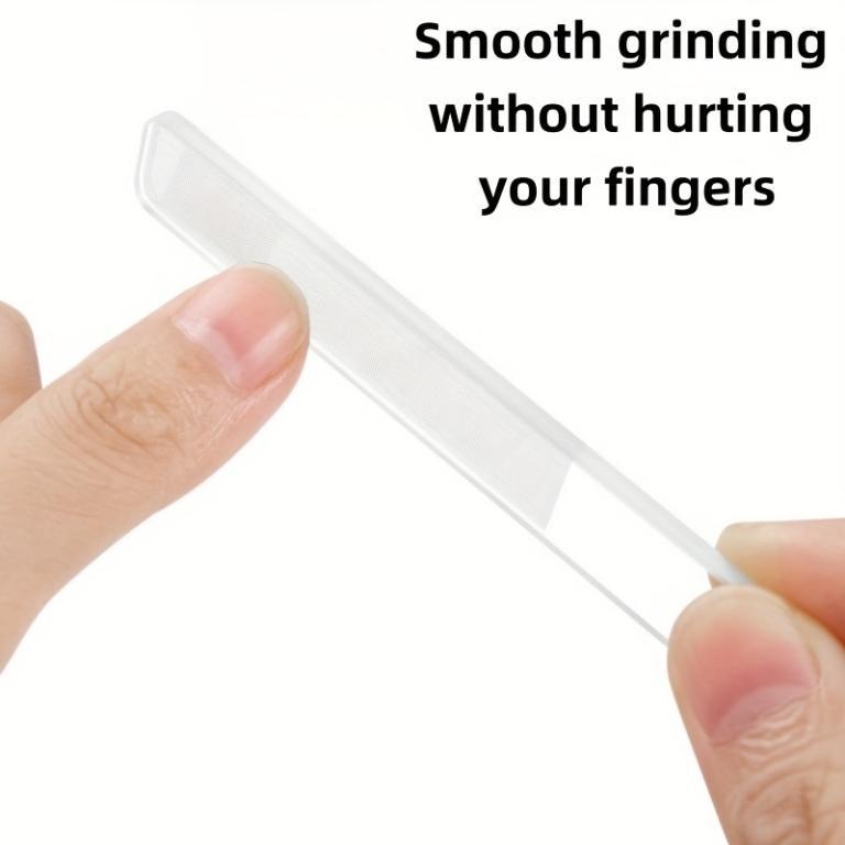 Nano Glass Nail File Set: 3 Storage Containers for Sanding, … in Pasir Ris - Image 1