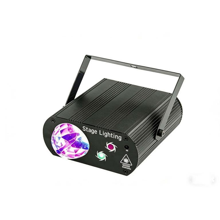 LED Rotating Ball Laser Light Sound Activated Disco Party … in Mandai - Image 1