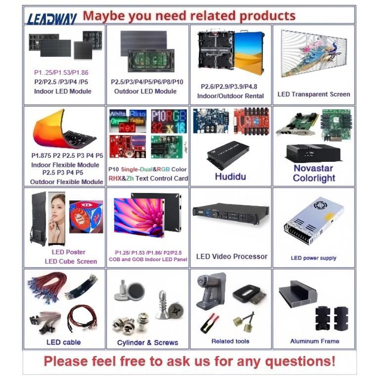20PCS*P4.81 LED Display Mask Led Wall Mask LED Screen Mask … in Woodlands - Image 1