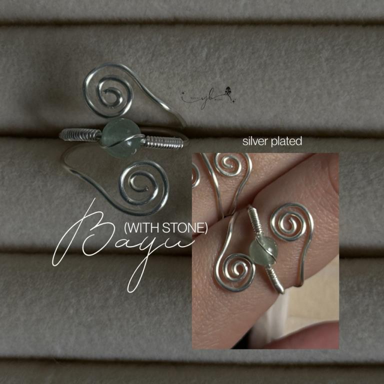 [YOSYI.BIJOU] BAYU Handmade Wire Adjustable Rings | 14k … in Mandai - Image 1