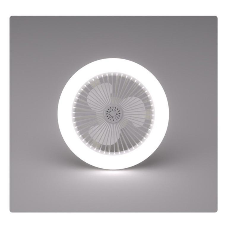 2 In 1 Ceiling Fan Lamps E27 Base Infinitely Dimmable … in Toa Payoh - Image 1