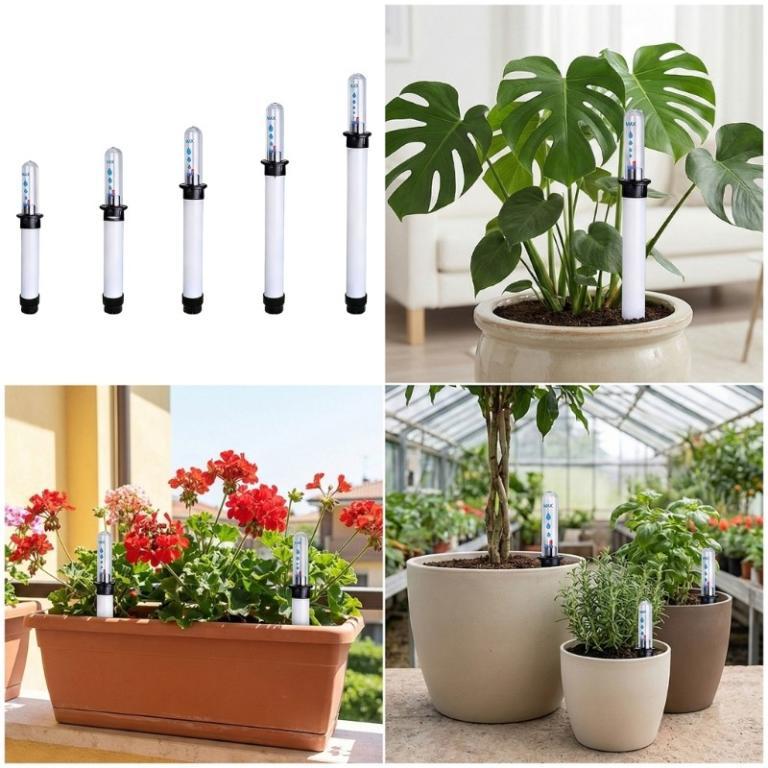 NICE 5Pcs Flower Water Level Indicators With Floating … in North-Eastern Islands - Image 1
