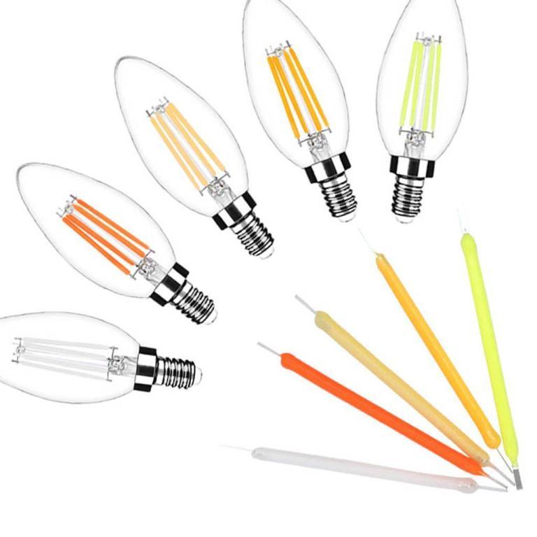 DANILOA LED Filament 10pcs LED Repair Diode Cold/Warm Light … in Mandai - Image 1