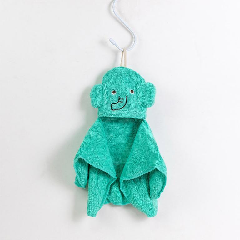 Microfiber Hand Towel Animal Hangable Absorbent Rag No … in Geylang - Image 1