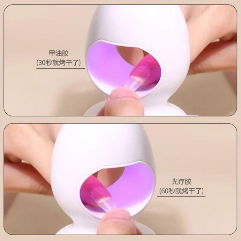LED Nail Phototherapy Baking Lamp Speed Mini USB Manicure … in Bukit Merah - Image 1