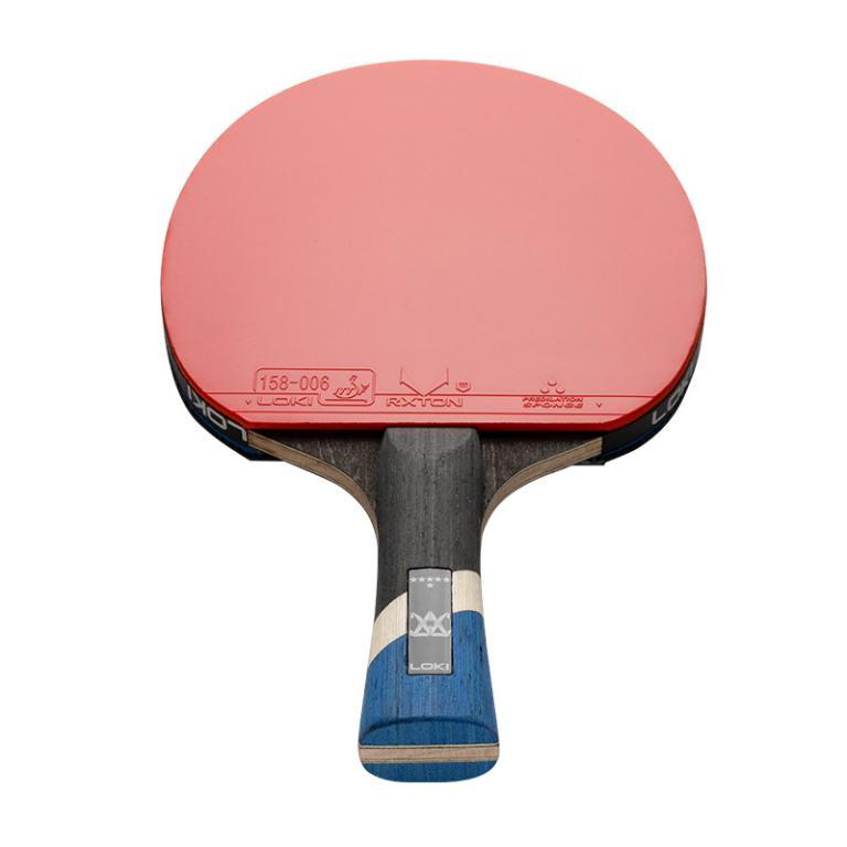 Original LOKI 6 Star CARBON Table Tennis Racket (RXTON 3 Rubber) in Bukit Batok - Image 1