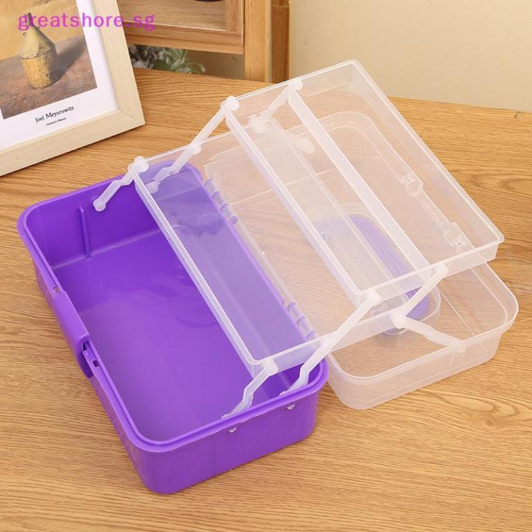 Greatshore 3 Layers Large Capacity Storage Box Foldable … in Bukit Batok - Image 1